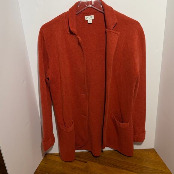 J.Crew Small Blazer Orange/Terracota